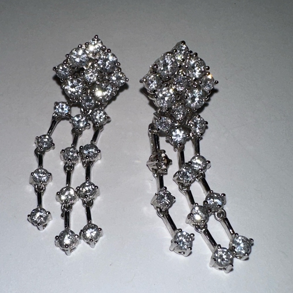 Crystal earrings
